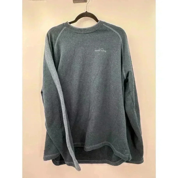 Eddie Bauer‎ Pull Over Casual Long Sleeve Crew Neck Blue Sweater Men's XL(T) - Picture 2 of 5